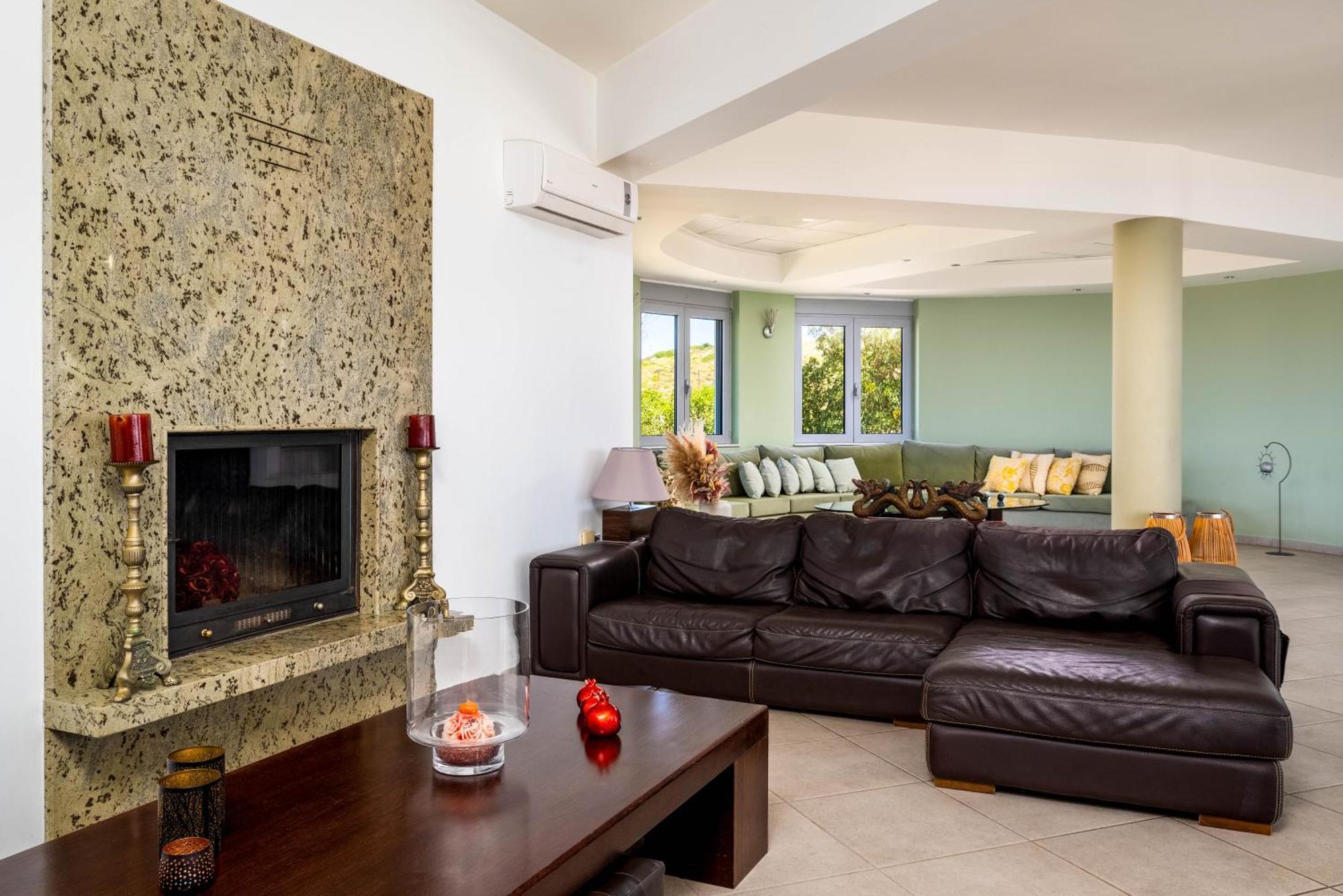 Villa Zafira - Seaview Manor With Heated Pool Kallithea  Екстер'єр фото