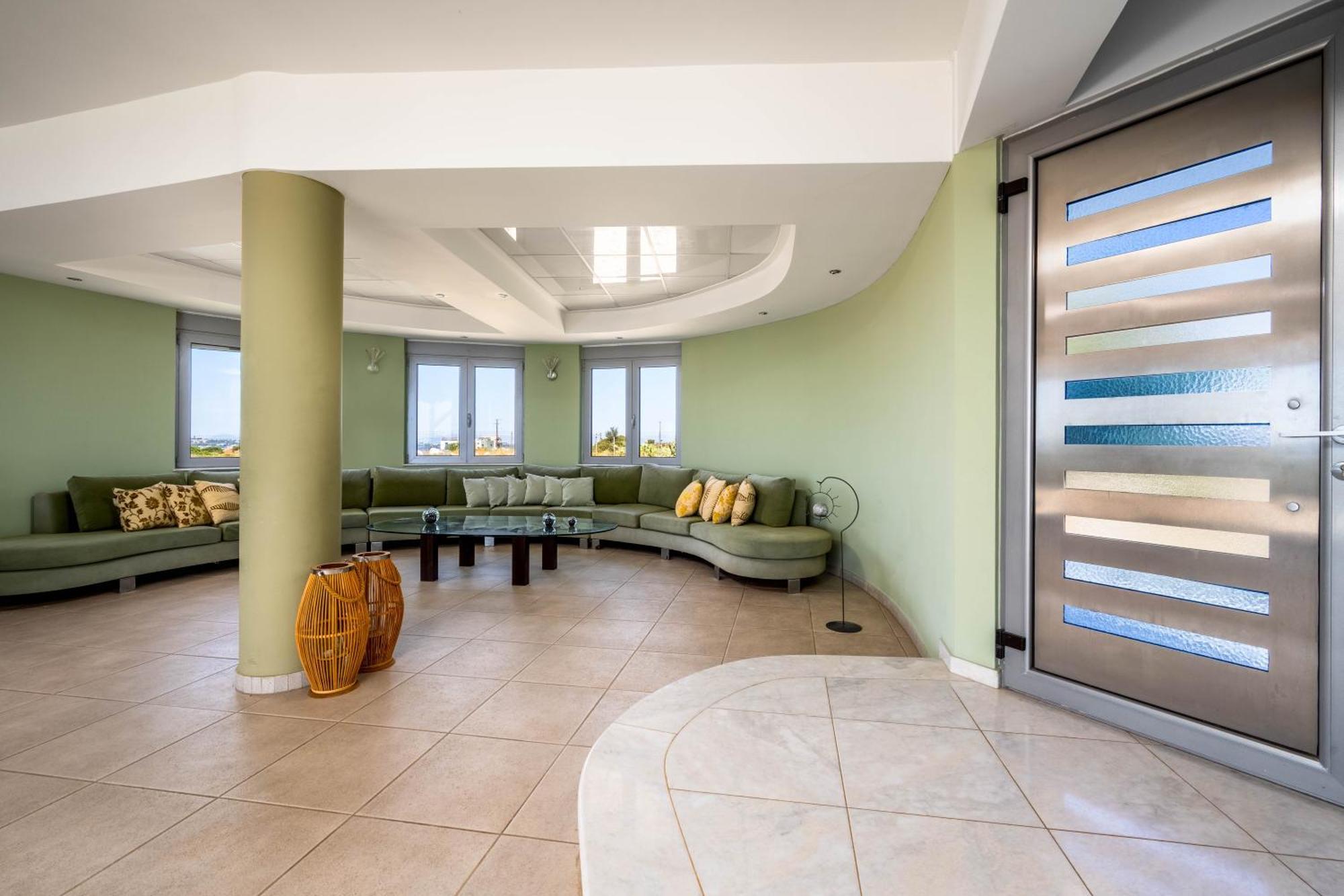 Villa Zafira - Seaview Manor With Heated Pool Kallithea  Екстер'єр фото