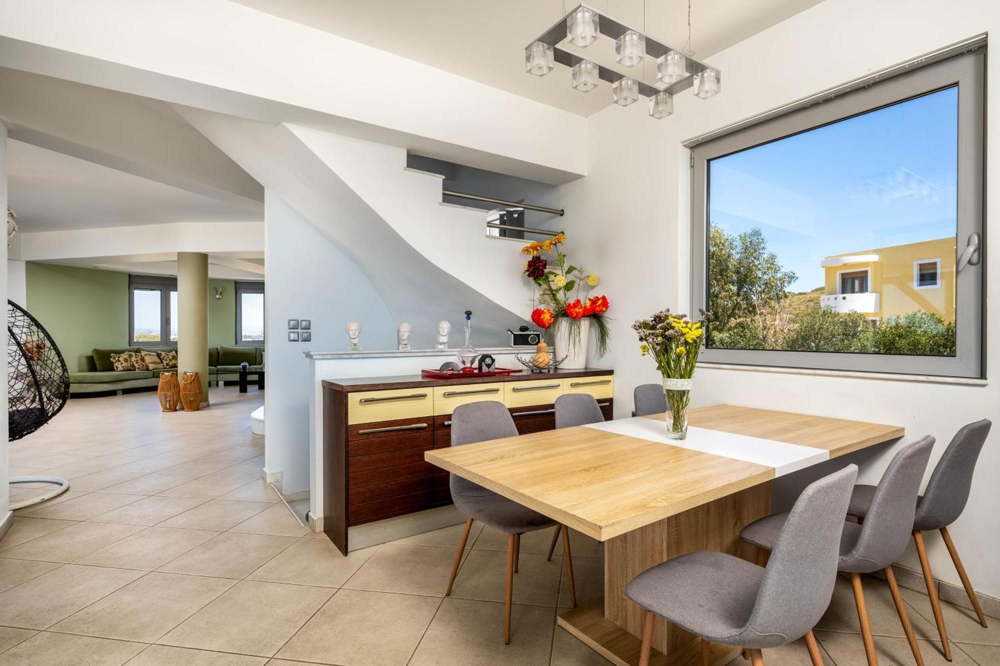 Villa Zafira - Seaview Manor With Heated Pool Kallithea  Екстер'єр фото