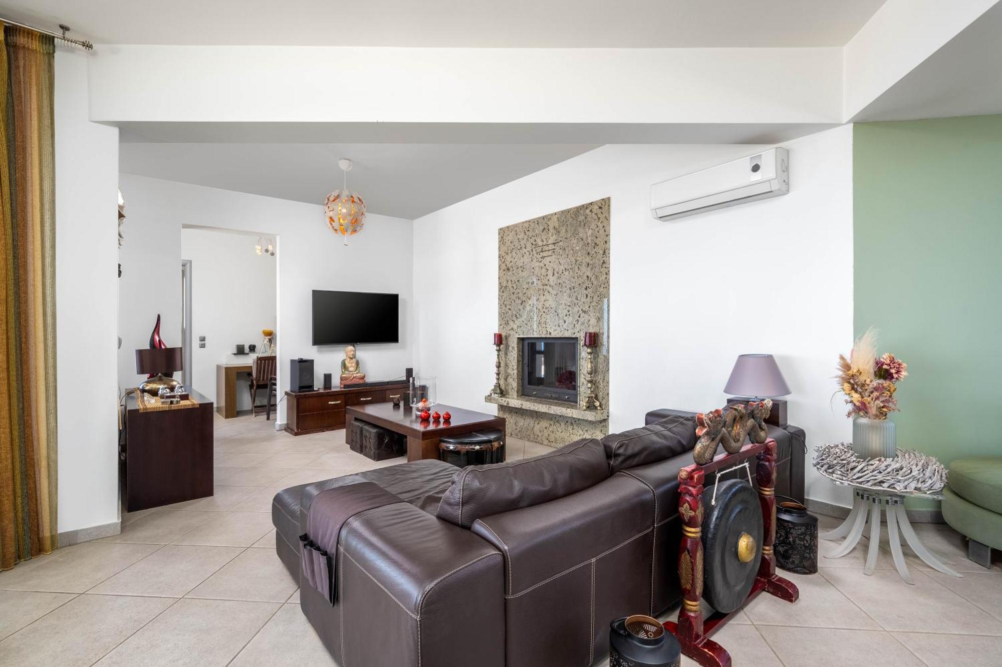Villa Zafira - Seaview Manor With Heated Pool Kallithea  Екстер'єр фото