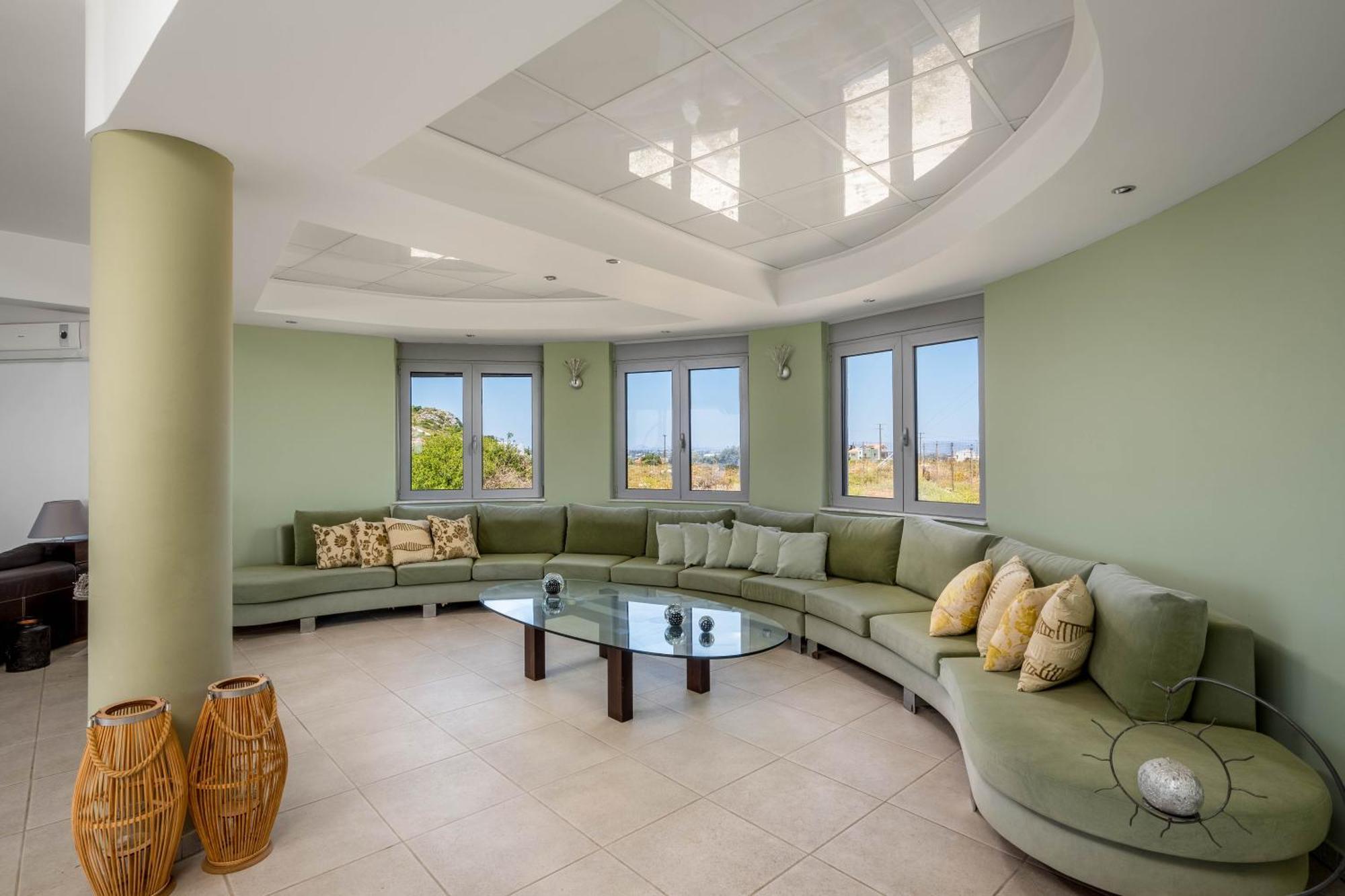 Villa Zafira - Seaview Manor With Heated Pool Kallithea  Екстер'єр фото