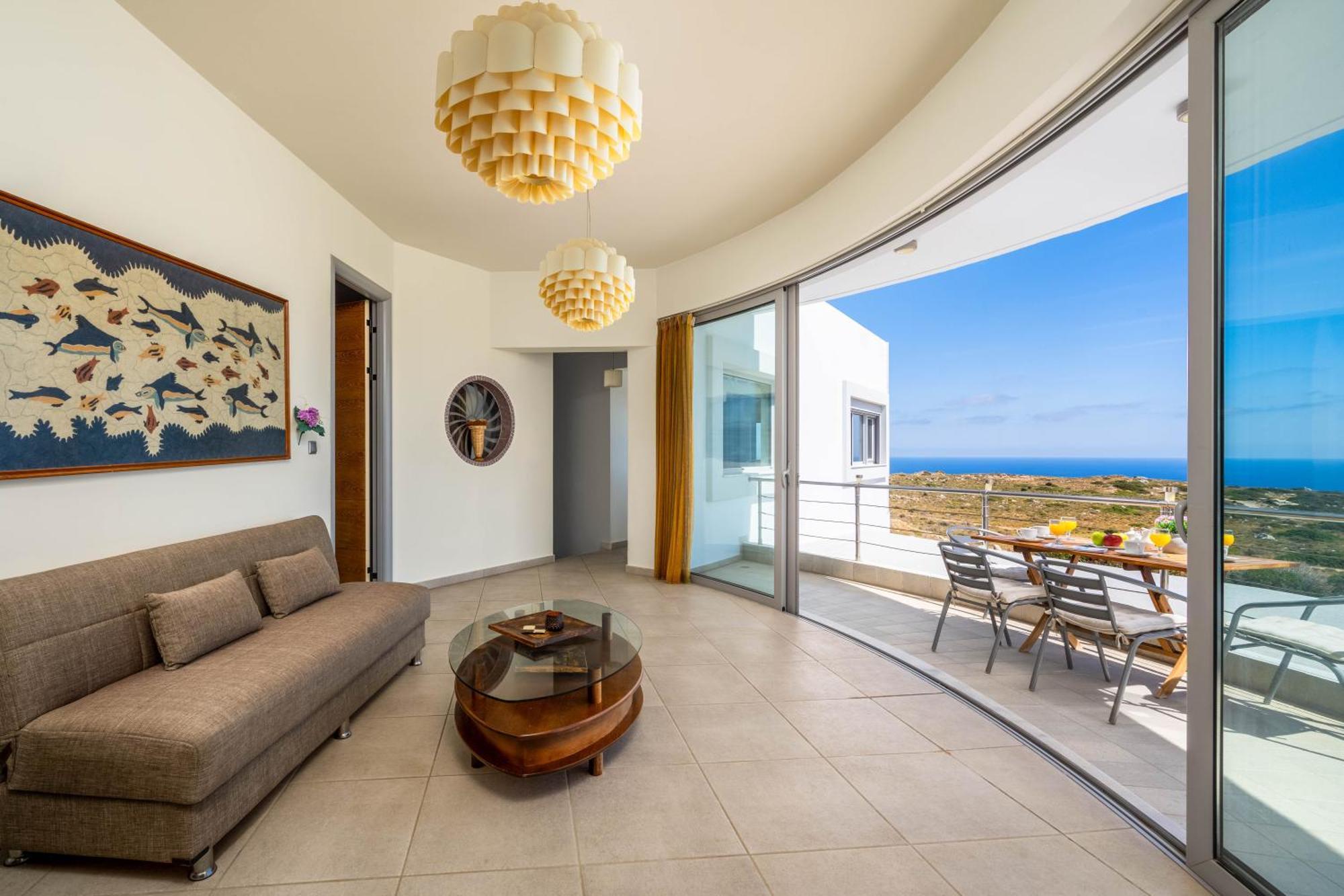 Villa Zafira - Seaview Manor With Heated Pool Kallithea  Екстер'єр фото